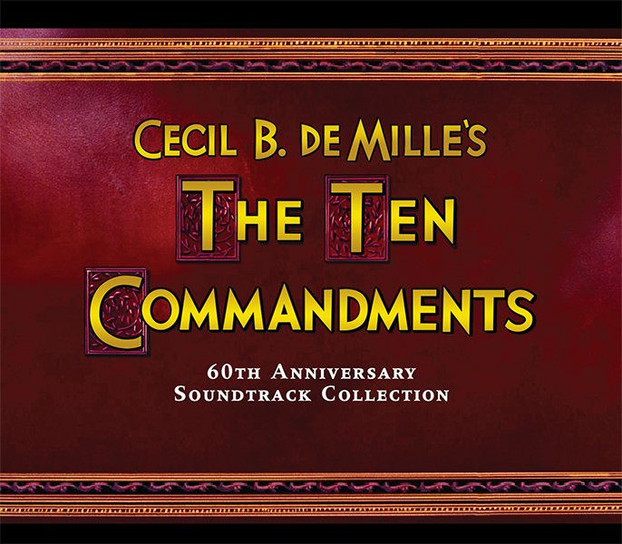 Elmer Bernstein The Ten Commandments – 6 CD Box Set